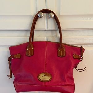 Beautiful Dooney and Burke all leather bag